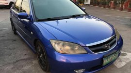 2005 Honda Civic BLUE FOR SALE 