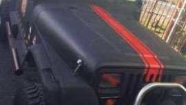 Wrangler Jeep 4BA1 MT Black For Sale 