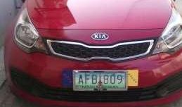 For Sale Kia Rio 2012 EX 1.4 MT Red Sedan 
