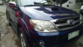 2006 Toyota Fortuner V 4x4 AT Blue For Sale 