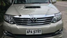 Rush for Sale: 2015 Toyota Fortuner 2.5 V AT for sale 