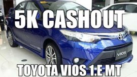 Toyota Vios 1.3 E MT 2017 New For Sale 