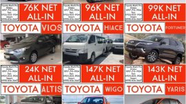 2018 Toyota Vios Lowest DP Promo!!! ALL-IN SALE!!!