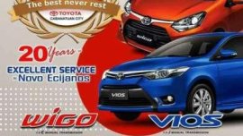 Toyota Wigo E MT Vios J MT