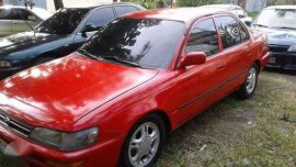Toyota Corolla XE 1993 MT Red For Sale 