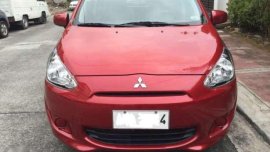 Mitsubishi Mirage Glx 2015 Red For Sale 