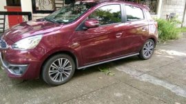 Mitsubishi Mirage 2017 Gls MT Red For Sale 