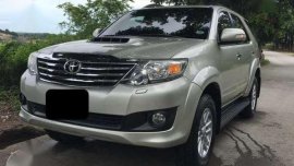 2013 Toyota Fortuner G AT Grey For Sale 