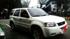 2004 Ford Escape XLT 30 4X4 White For Sale 