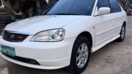 Honda Civic Vti 2002 1.6 AT White For Sale 