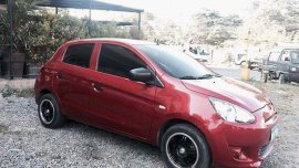 FOR SALE RED Mitsubishi Mirage 2013