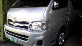 FOR SALE SILVER Toyota Hiace 2012