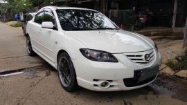 Mazda 3 2005 WHITE FOR SALE