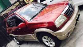 Suzuki Vitara 4x4 2002 AT Red For Sale 
