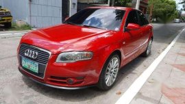 2008 Audi A4 TDI Rare Red AT For Sale 