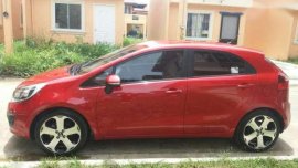 Kia Rio Hatchback 2012 AT Red For Sale 