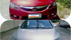 Honda civic 2009 s and honda civic 2008 manual