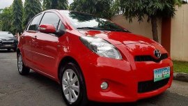Toyota Yaris 2012 RED FOR SALE