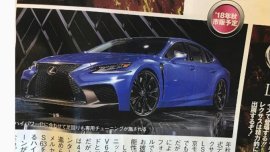 600 hp Lexus LS F to wing its way into Tokyo Motor Show?