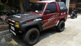 2000 Daihatsu Feroza 4x4 MT Red For Sale 