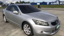 2009 Honda Accord AT Silver Sedan For Sale 