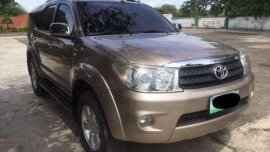 Toyota Fortuner G 2010 4x2 AT Brown For Sale 