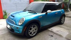 2004 Mini Cooper S 1.6L MT Blue For Sale 