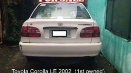Toyota Corolla LE 2002 MT