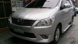 FOR SALE SILVER Toyota Innova 2012