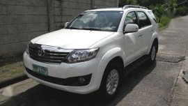 2012 Toyota Fortuner G mt for sale