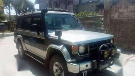 Hyundai Galloper Pajero 2002 MT Silver For Sale 