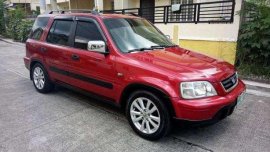 2000 Honda CRV Manual 4x4 Red For Sale 
