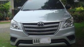 Toyota Innova E 2014 AT Silver For Sale 