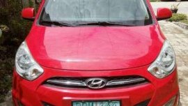 Hyundai i10 2012 1.1 MT Red For Sale 