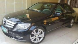 2009 Mercedes Benz C200 AT Black For Sale 