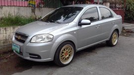 For sale Silver Chevrolet Aveo 2012