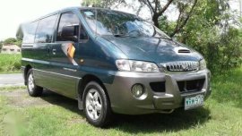 Hyundai Starex SVX 2001 2.5 MT Green For Sale 