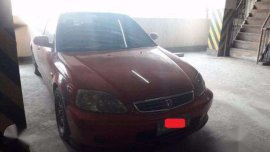 Honda Civic Vti Automatic 1999 Red For Sale 
