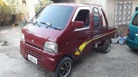 Suzuki Pickup Multicab 2016 MT Red For Sale 