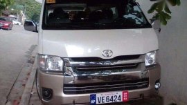 2016 Hi-Ace GL Grandia Pearl White Manual 1.499M Only