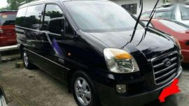 2007 Hyundai Starex CRDi Black For Sale 