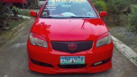 2007 Toyota Vios E MT Red Sedan For Sale 