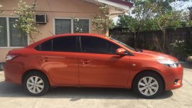 2016 Toyota Vios E 1.3 sedan orange for sale 
