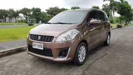 2014 Suzuki Ertiga GL Van brown for sale 