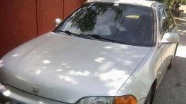 Honda Civic ES MT White Sedan For Sale 