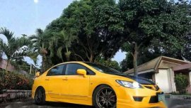 Honda Civic FD 1.8s 2006 Yellow For Sale 