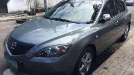 2006 Mazda 3 Hatchback AT Gray For Sale 