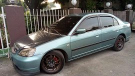 Honda Civic 2001 GREEN FOR SALE