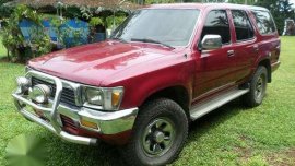 Toyota Hilux Surf MT Red SUV For Sale 