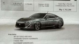 Toyota GT 86 2.0 Boxer Engine for sale 